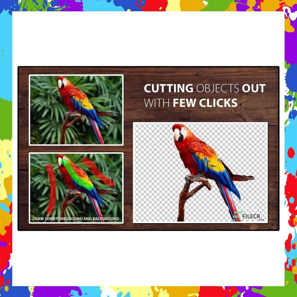Photoscissors — feature 4
